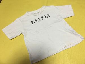 CALVIN KLEIN Jeans　カルバンクライン　　ロゴ プリント Tシャツ　白　　3T USA製