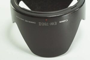 plnyeA010[スレキズ・テカリが多い並品 送料無料]CANON EW-78BⅡEF28-135mm F3.5-5.6 IS USM用 キヤノン キャノン レンズフード EW-78BⅡ