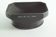 plnyeA012[並品 送料無料]Super Takumar 28mm F3.5 SMC Takumar 28mm F3.5 ペンタックス 金属製角型レンズフード_画像5