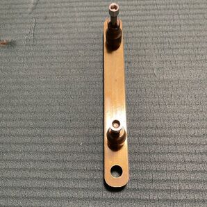 大分のフリーウェイ製、イグニッションコイルステー!15年位前に新品で購入しました、真鍮製ですので品物はかっこよくて良いです!