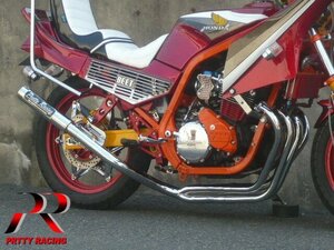 HONDA CBR400F NC17 分割式 4-2-1 50.8π 【流2】 PRETTY管 マフラー