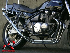 KAWASAKI ゼファー400/χ 分割式 42.7π 【改3】 PRETTY管 マフラー