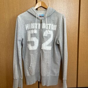 surf オールドダメージナンバーパーカー Lサイズ ※WジップアップUPパーカー、カリフォルニア古着