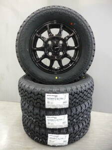 Yokohamago Tsutoshi ★ Geolander KT Set 145/80R12 ★ 145R12 ★ Carry Evrey Hijet Sunbars Clipper Clippering n van ★