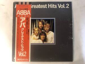 30115S 帯付12inch LP★アバ/ABBA GREATEST HITS VOL.2★DSP-5113