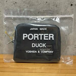 ブラック【新品】PORTER DUCK 吉田カバン ポーター ダック 財布 小銭入れ コインケース