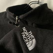 THE NORTH FACE ノースフェイス ハーフジップ プルオーバー フリースジャケット ブラック 黒 M アウトドア ヴィンテージ OLD_画像4