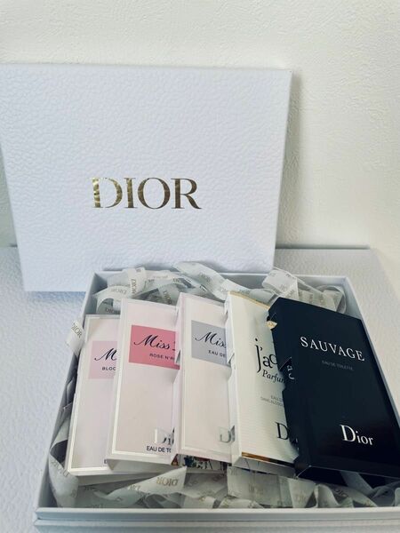 Dior ディオール香水　サンプル5種類　各1ml