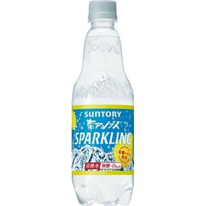  Suntory Sparkling lemon carbonated water less sugar 0cal 500ml×5ps.