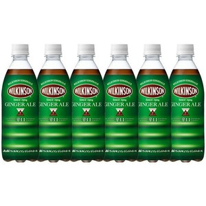 アサヒ飲料 ウィルキンソン ジンジャエール（辛口） 炭酸水 WILKINSON 500ml×22本