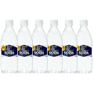  Suntory soda a little over carbonated water PET bottle less sugar 0cal 490ml×1 2 ps 