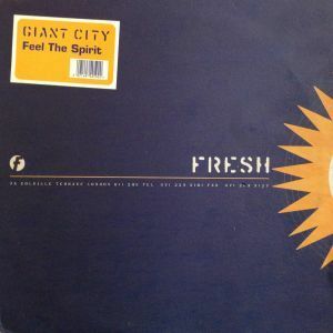 12inchレコード　GIANT CITY / FEEL THE SPIRIT