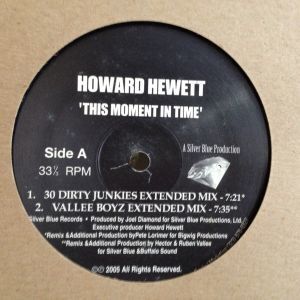 12inchレコード　HOWARD HEWETT / THIS MOMENT IN TIME