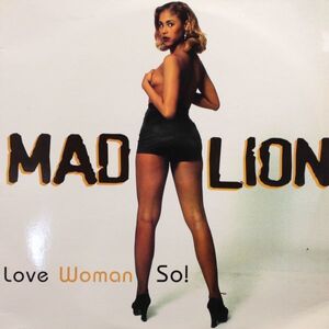 12inchレコード　 MAD LION / LOVE WOMAN SO!