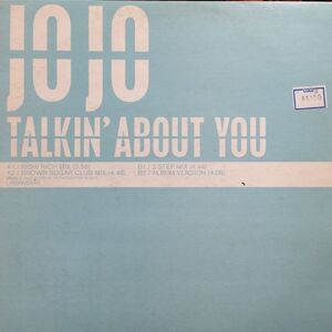 12inchレコード　 JOJO / TALKIN' ABOUT YOU