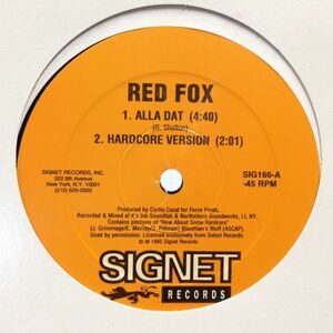 12inchレコード　 RED FOX / ALLA DAT