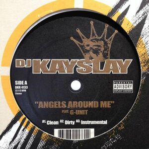 12inchレコード　DJ KAYSLAY / ANGELS AROUND ME feat. G-UNIT