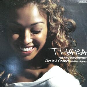 12inchレコード　 THARA / GIVE IT A CHANCE feat. HIRO