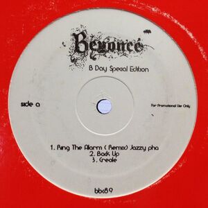 12inchレコード　 BEYONCE / RING THE ALARM REMIX feat. JAZZY PHA