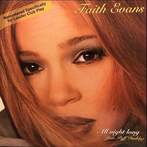 12inchレコード　 FAITH EVANS / ALL NIGHT LONG