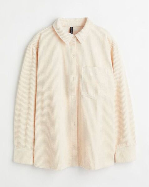 H&M エイチアンドエム コーデュロイシャツ