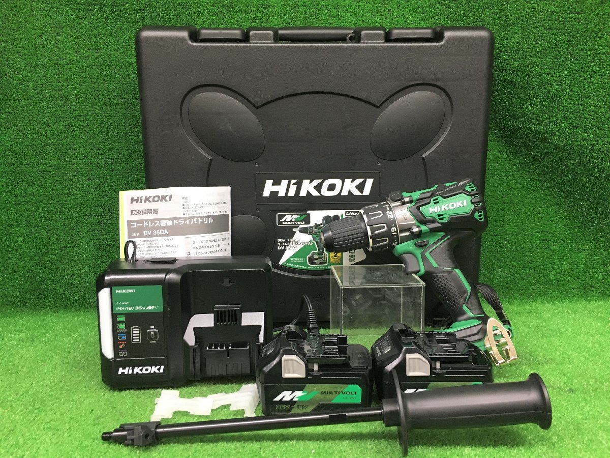 新品 未使用】HiKOKI DV36DA(2XP) コードレス振動ドライバ villededakar.sn