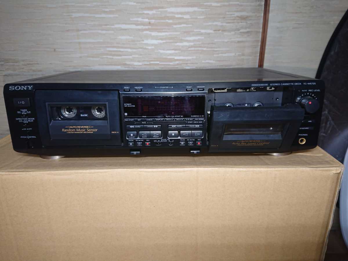 ソニー カセットデッキ TC-WE805S 整備動作品 激安 70.0%OFF