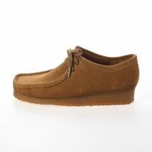 CLARKS クラークス Wallabee ワラビー コーラ ブラウン モカシン メンズ メンズシューズ UK7_画像3