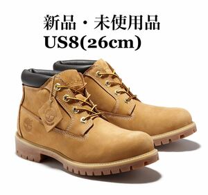 Timberland ティンバーランド ネルソンチャッカブーツ WP ウォータープルーフ ウィート イエロー メンズブーツ メンズファッション US8