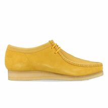 CLARKS クラークス WALLABEE YELLOW COMBI SUEDE イエロー コンビ スエード レザー モカシン メンズシューズ メンズファッション UK7_画像5