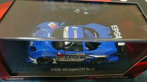 1/43 EBBRO 2007年スーパーGT エプソンNSX#32 L・デュバル、F・カルボーン