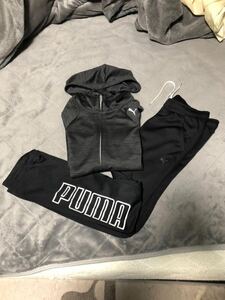  Puma PUMA training jersey top and bottom set on gray L under p rack M