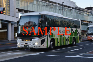 D-3E[ bus photograph ]L version 4 sheets small rice field sudden bus Selega new b Lee z