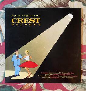 Various Spotlight On Crest Records LP ロカビリー Rocknroll