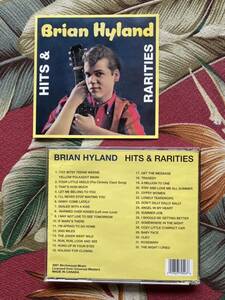 Brian Hyland CD Hits And Rarities.. 2001 Canada Press オールディーズ ブライアンハイランド レア音源入り