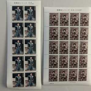記念切手シート 歌舞伎シリーズ第1章〜第6章 額面13,440円 未使用保管品の画像6