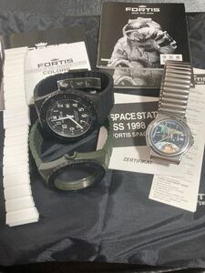 редкий fortis colors Fortis цвет z Space выпуск комплект кварц наручные часы