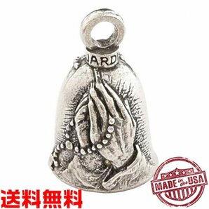 送料0 米国製 【お守り 魔除け GUARDIAN BELL】ガーディアンベル Guardian BELL バイカーベル グレムリンベル Praying Hands プレイングの画像1