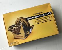 Solarbotics Solar Marble Machine Kit ソーラー ビー玉転がし マシン 永久運動 組立て DIY キット 電子工作キット マーブルマシン_画像1