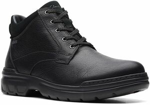 送料無料 CLARKS 25cm GTX ブーツ ゴアテックス ウォータープルーフ 防水 レースアップ ブラック ビジネス スニーカー マウンテン XXX16