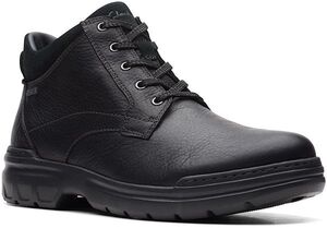 送料無料 CLARKS 26cm GTX ブーツ ゴアテックス ウォータープルーフ 防水 レースアップ ブラック ビジネス スニーカー マウンテン XXX16