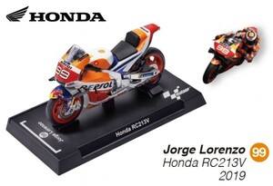 ◆再送料値下◆即決◆希少◆台湾セブンイレブン限定商品◆MOTO GP ホンダ Honda RC213V 2019 ジョージ ロレンソ 99番 1/24