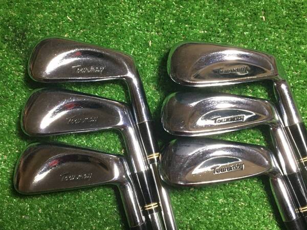 ヴィンテージ 中古アイアンセット マグレガー TOURNEY #5~PW 6本セット 純正スチール hh192