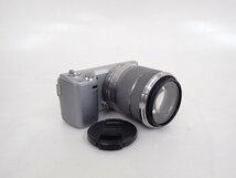 SONY ソニー α NEX-5N ミラーレス一眼カメラ ダブルレンズキット シルバー 説明書/元箱付 ∴ 6919D-1_画像2