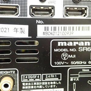 marantz 9.1chハイレゾ/Bluetooth対応AVレシーバー SR6015 2021年製 リモコン付き マランツ ▽ 68EE7-1の画像5