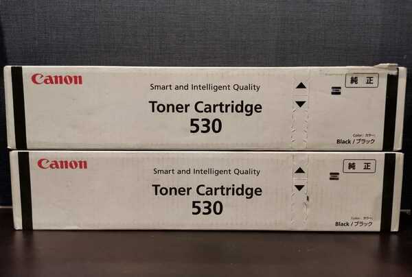 Canon トナーカートリッジ Toner Cartridge 530　ブラック　未使用　2本 送料込み