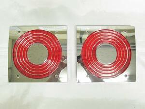 ケンメリテールレンズII　FK　レッド（赤）　2枚セット　純正レンズと交換タイプ