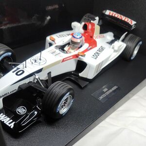 ミニカー 1/18 ミニチャンプス B.A.R HONDA T.SATO #10 3000 LIMITED EDITION 