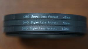 [62mm] marumi DHG Super Lens Protect 保護フィルター 680円/枚
