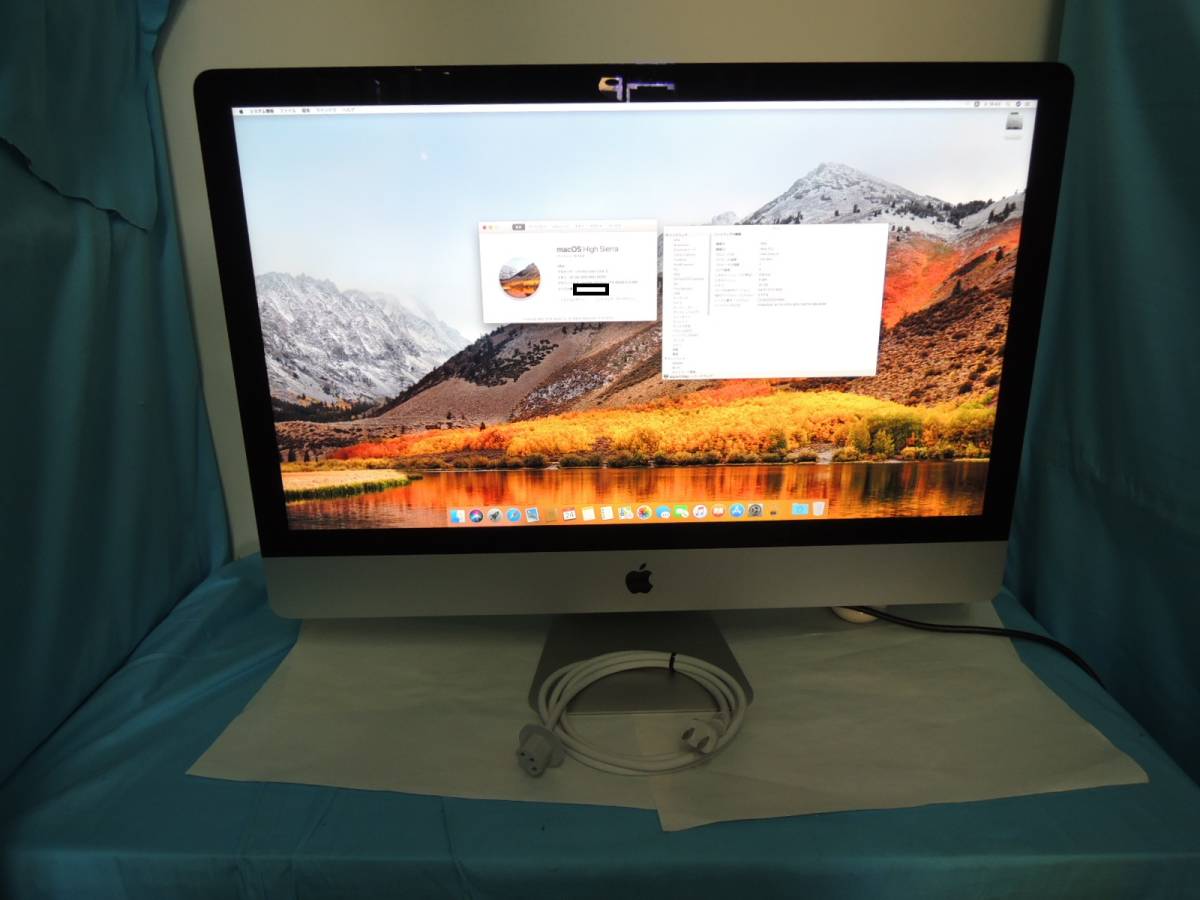 美品 iMac(27-inch Late 2012 大画面 薄型)純正マウス付き